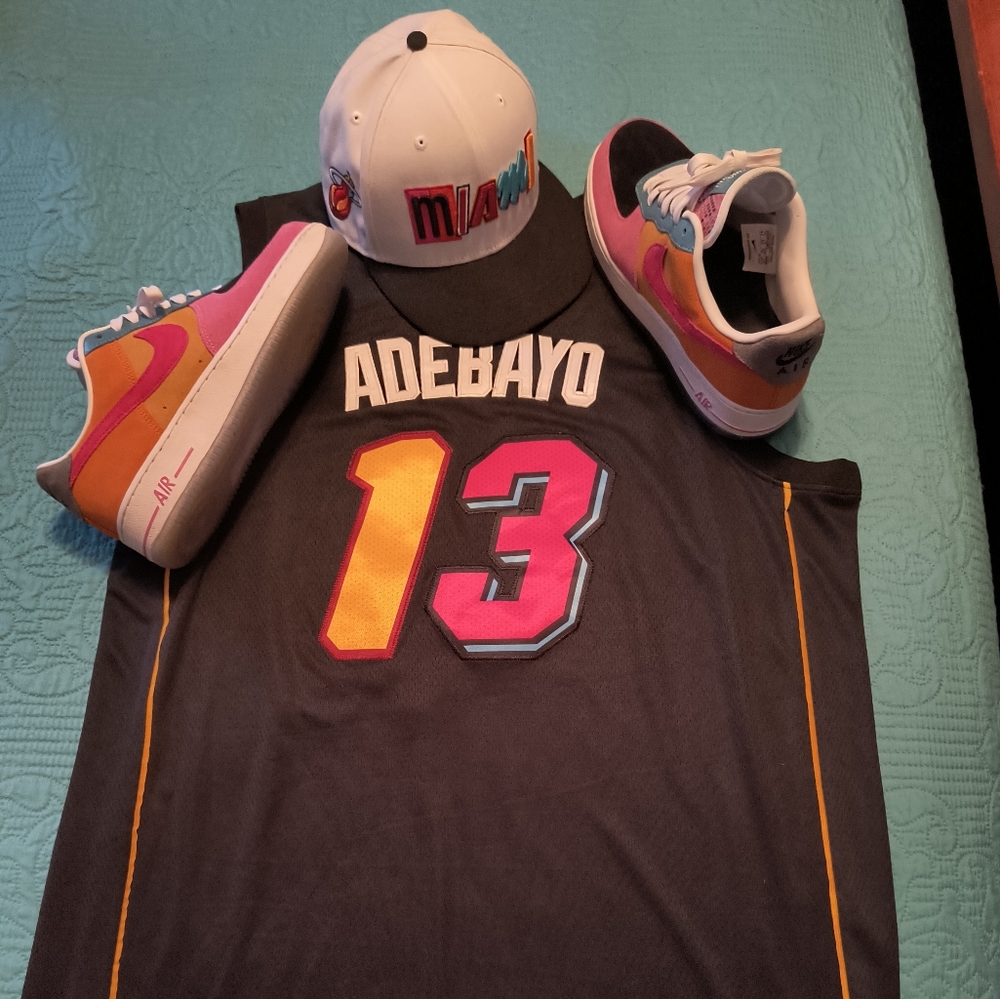 ICON Edition Nike Ben Adebayo Miami Heat Jersey